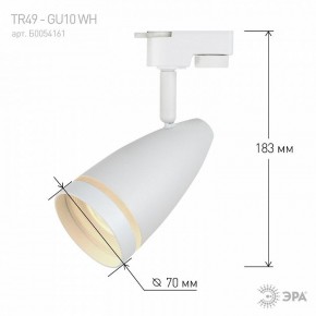 Светильник на штанге Эра  TR49 - GU10 WH в Надыме - nadym.ok-mebel.com | фото 4