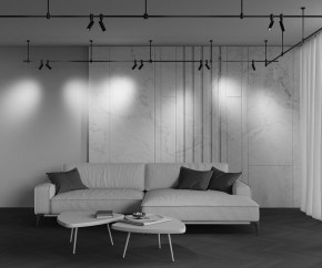 Светильник на штанге Maytoni Focus Led TR144-1-12W3K-W-B в Надыме - nadym.ok-mebel.com | фото 5