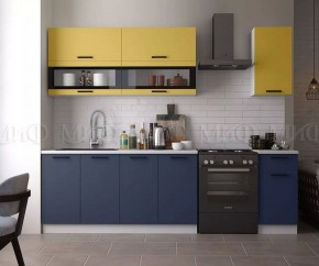 ТЕХНО Кухонный гарнитур 2,0 м Компоновка №2 в Надыме - nadym.ok-mebel.com | фото 4