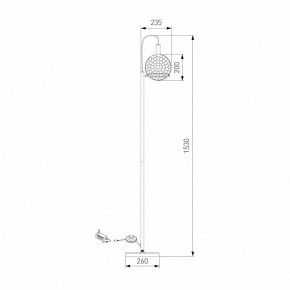 Торшер Eurosvet Gemini 80492/1 черный в Надыме - nadym.ok-mebel.com | фото 4