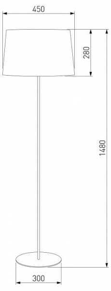 Торшер TK Lighting Maja 2919 Maja в Надыме - nadym.ok-mebel.com | фото 2