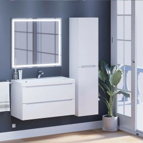 Тумба под раковину Uperwood Tanos 100 см, подвесная, белая матовая в Надыме - nadym.ok-mebel.com | фото 11