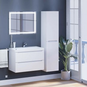 Тумба под раковину Uperwood Tanos 80 см, подвесная, белая матовая в Надыме - nadym.ok-mebel.com | фото 11
