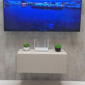 Тумба подвесная под ТВ LINES MTV1-MA 750 Бежевый (Леда-М 10.1.5) в Надыме - nadym.ok-mebel.com | фото 5