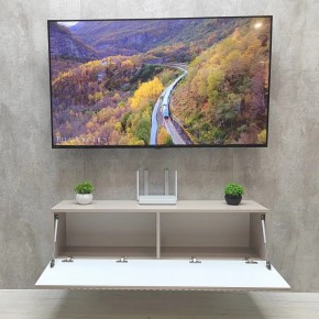 Тумба подвесная под ТВ LINES MTV4-MA 1150 Бежевый (Леда-М 10.1.5) в Надыме - nadym.ok-mebel.com | фото 3