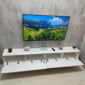 Тумба подвесная под ТВ LINES MTV4-MA 1150 Белый матовый (Белый-M 10.1.2) в Надыме - nadym.ok-mebel.com | фото 11