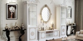 Тумба ТВ (12.301) Грация (белый/золото) в Надыме - nadym.ok-mebel.com | фото 2