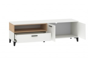 Тумба ТВА НМ 013.44 "Bergen" (Белый/Дуб бунратти) в Надыме - nadym.ok-mebel.com | фото 2