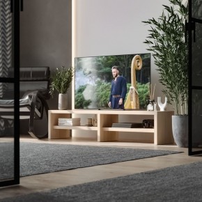 ТВ-тумба Энкель ТВ16, тамбурат, цвет дуб беленый в Надыме - nadym.ok-mebel.com | фото 4