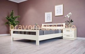 ВЕРОНИКА-3 Кровать из массива 900 (Слоновая кость) в Надыме - nadym.ok-mebel.com | фото