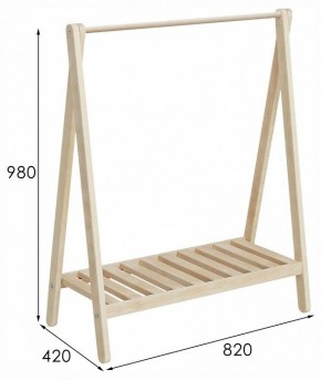 Вешалка гардеробная Стойка низкая в Надыме - nadym.ok-mebel.com | фото 11