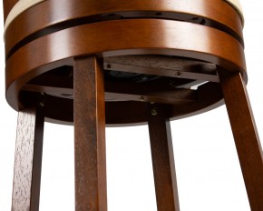 Вращающийся полубарный стул DOBRIN WILLIAM COUNTER, шоколад, кремовый в Надыме - nadym.ok-mebel.com | фото 10