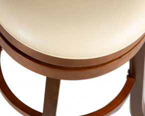 Вращающийся полубарный стул DOBRIN WILLIAM COUNTER, шоколад, кремовый в Надыме - nadym.ok-mebel.com | фото 8