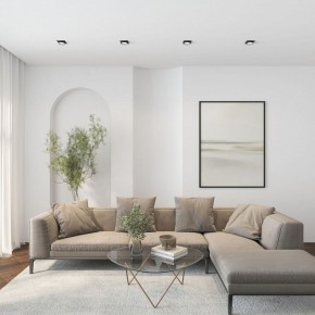 Встраиваемый светильник Denkirs FLAT DK2091-BK в Надыме - nadym.ok-mebel.com | фото 5
