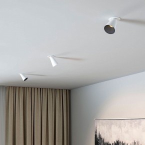 Встраиваемый светильник Elektrostandard Bell 25097/LED 8W 3000K белый в Надыме - nadym.ok-mebel.com | фото 4