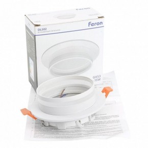 Встраиваемый светильник Feron DL502 51089 в Надыме - nadym.ok-mebel.com | фото 9