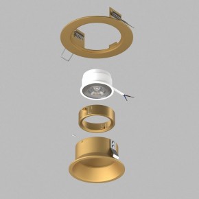 Встраиваемый светильник Lightstar Domino D61303GMOD в Надыме - nadym.ok-mebel.com | фото 3