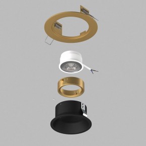 Встраиваемый светильник Lightstar Domino D61307GMOD в Надыме - nadym.ok-mebel.com | фото 3