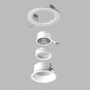 Встраиваемый светильник Lightstar Domino D61606WMOD в Надыме - nadym.ok-mebel.com | фото 3