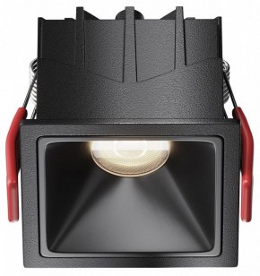 Встраиваемый светильник Maytoni Alfa LED DL043-01-10W4K-SQ-B-1 в Надыме - nadym.ok-mebel.com | фото