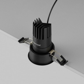 Встраиваемый светильник Maytoni Dip DL116-10W-2.7K-B в Надыме - nadym.ok-mebel.com | фото 6
