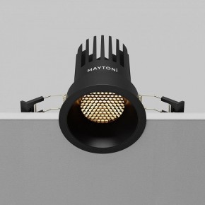 Встраиваемый светильник Maytoni Dip DL117-15W-2.7K-B в Надыме - nadym.ok-mebel.com | фото 12