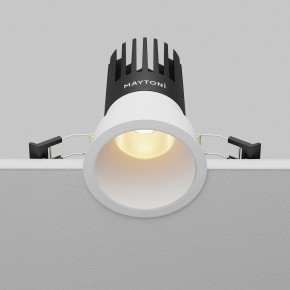 Встраиваемый светильник Maytoni Dip DL118-15W-2.7K-W в Надыме - nadym.ok-mebel.com | фото 5