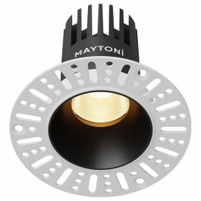 Встраиваемый светильник Maytoni Dip DL119-10W-2.7K-TRS-B в Надыме - nadym.ok-mebel.com | фото