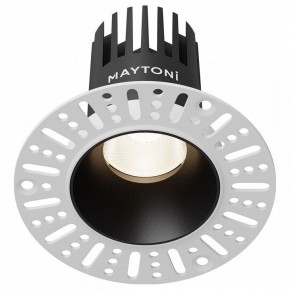 Встраиваемый светильник Maytoni Dip DL119-10W-4K-TRS-B в Надыме - nadym.ok-mebel.com | фото
