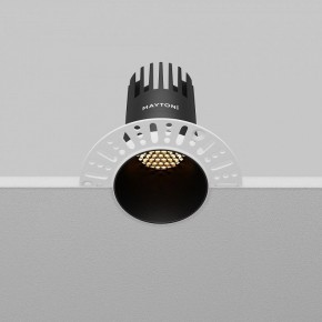 Встраиваемый светильник Maytoni Dip DL120-10W-2.7K-TRS-B в Надыме - nadym.ok-mebel.com | фото 7