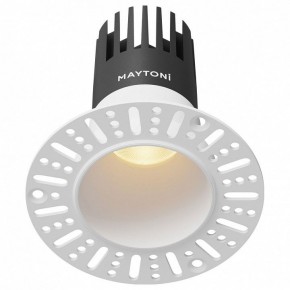 Встраиваемый светильник Maytoni Dip DL120-10W-2.7K-TRS-W в Надыме - nadym.ok-mebel.com | фото