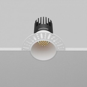 Встраиваемый светильник Maytoni Dip DL120-10W-2.7K-TRS-W в Надыме - nadym.ok-mebel.com | фото 8