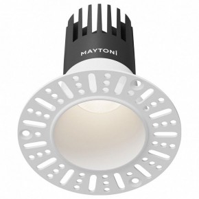 Встраиваемый светильник Maytoni Dip DL120-10W-4K-TRS-W в Надыме - nadym.ok-mebel.com | фото