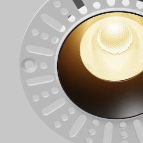 Встраиваемый светильник Maytoni Dip DL121-15W-2.7K-TRS-B в Надыме - nadym.ok-mebel.com | фото 11