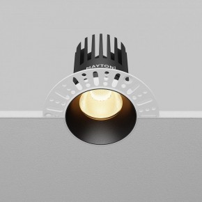 Встраиваемый светильник Maytoni Dip DL121-15W-2.7K-TRS-B в Надыме - nadym.ok-mebel.com | фото 5