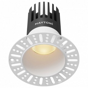 Встраиваемый светильник Maytoni Dip DL122-15W-2.7K-TRS-W в Надыме - nadym.ok-mebel.com | фото