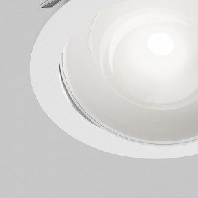 Встраиваемый светильник Maytoni Lens DL105-12W4K-W в Надыме - nadym.ok-mebel.com | фото 9