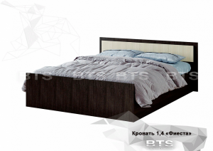 "Фиеста" кровать 1,4м LIGHT в Надыме - nadym.ok-mebel.com | фото 1