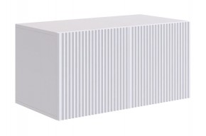 ЗЕФИР Антресоль двухдверная 118.01 (белый муар) в Надыме - nadym.ok-mebel.com | фото