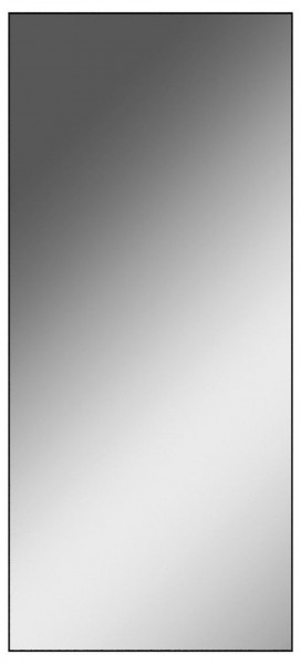Зеркало Corsica 900х400 black без подсветки Sansa (SB1062Z) в Надыме - nadym.ok-mebel.com | фото 1
