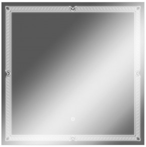 Зеркало Паликир 700х700 с подсветкой Домино (GL7051Z) в Надыме - nadym.ok-mebel.com | фото