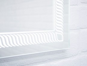 Зеркало Паликир 700х700 с подсветкой Домино (GL7051Z) в Надыме - nadym.ok-mebel.com | фото 4