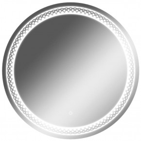 Зеркало Прая 700х700 с подсветкой Домино (GL7048Z) в Надыме - nadym.ok-mebel.com | фото 1