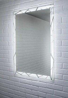 Зеркало Сеул 1000х700 с подсветкой Домино (GL7029Z) в Надыме - nadym.ok-mebel.com | фото 3