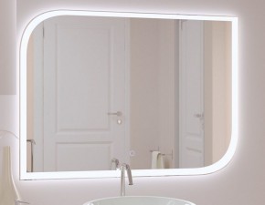 Зеркало в ванную Монреаль с LED подсветкой в Надыме - nadym.ok-mebel.com | фото 1